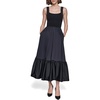 image:imageKarl Lagerfeld Womens Mixed Media Midi Tank DressBlack
