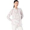 image:imageKarl Lagerfeld Womens Printed Whimsical BlouseSoft WhiteCornelia Rose Multi