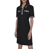 image:imageKarl Lagerfeld Womens Puff Sleeve Tweed Collar Essential DressBlack