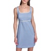 image:imageKarl Lagerfeld Womens Sleeveless Scoop Neck Sheath DressLight Blue Multi