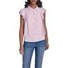 image:imageKarl Lagerfeld Womens Spring Essential Blouse with Ruffle DetailiningBallet Slipper