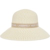 image:imageKarl Lagerfeld Womens St Tropez Straw Reader with LogoIvory