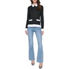 image:imageKarl Lagerfeld Womens Sweater with Builtin Shirt DetailsBlack
