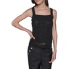 image:imageKarl Lagerfeld Womens Tank Square Neck SweaterBlack