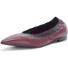 image:imageKarl Lagerfeld Womens Vinette Pointed Toe Ballet Flat with LogoWine