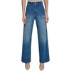 image:imageKarl Lagerfeld Womens Wide Leg Wide Pocket Super Stretch JeanSteel Blue