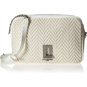 image:imageKARL LAGERFELD Paris Womens Lafayette Camera CrossbodyWhite