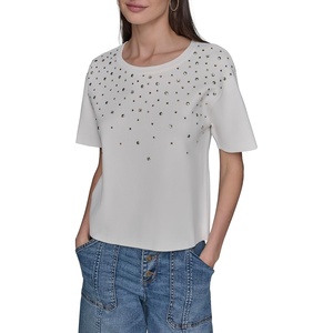 image:imageKARL LAGERFELD Paris Womens Sportswear Sweater Soft White Large