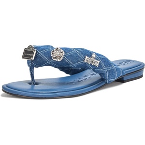 image:imageKARL LAGERFELD Womens Ceejay Thong Flip Flop With PinsBlue