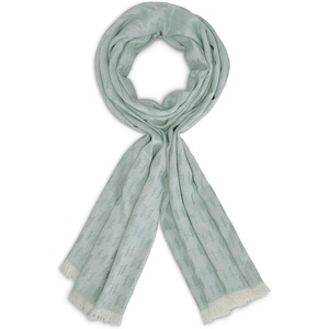 image:imageKARL LAGERFELD Womens Logo Lightweight PashminaFresh Mint