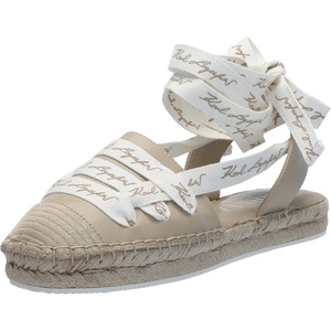 image:imageKARL LAGERFELD Womens Mariko  Ankle Wrap EspadrilleDusty Nude