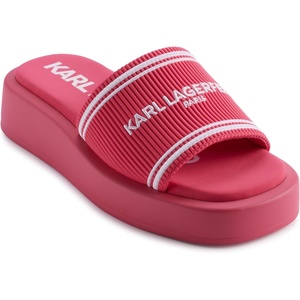 image:imageKARL LAGERFELD Womens Ohare Platform Sandal With LogoTeaberry