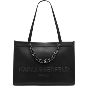 image:imageKARL LAGERFELD Womens Savoie Tote Bag With LogoBlack