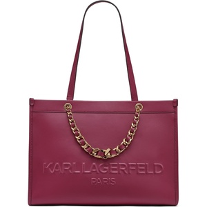 image:imageKARL LAGERFELD Womens Savoie Tote Bag With LogoWine