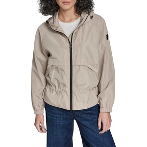 image:imageKARL LAGERFELD Womens Short Anorak Windbreaker JacketSand