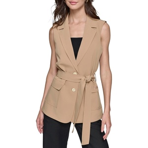 image:imageKARL LAGERFELD Womens Sleeveless Office Classy JacketCartouche