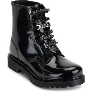 image:imageKARL LAGERFELD Womens Topanga  Rain BootieBlack