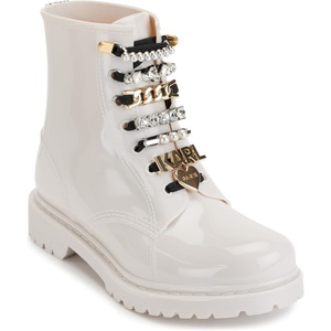 image:imageKARL LAGERFELD Womens Topanga  Rain BootieSoft White