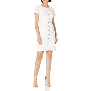 image:imageKARL LAGERFELD Womens Utility DressSoft White
