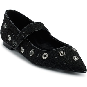 image:imageKARL LAGERFELD Womens Vicci Mary Jane FlatsBlack
