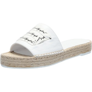 image:imageKarl Lagerfeld Paris Womens Cherie Slide Espadrille SandalBright White