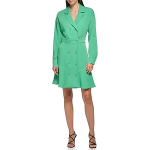 image:imageKarl Lagerfeld Paris Womens Everyday Casual Shirt Dress DressGreen