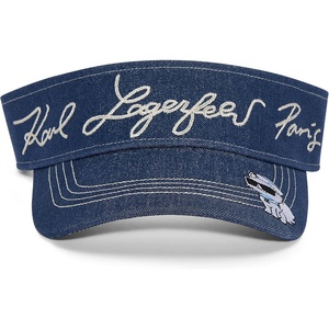image:imageKarl Lagerfeld Womens Admiral Choupette VisorDenim