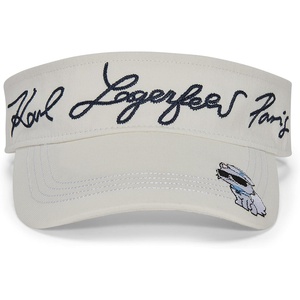 image:imageKarl Lagerfeld Womens Admiral Choupette VisorWhite