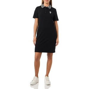 image:imageKarl Lagerfeld Womens Karl Patch Iconic Varsity DressBlack