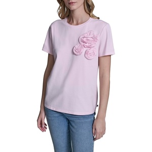 image:imageKarl Lagerfeld Womens Lightweight Layering Essential Blouse with Flower DetailBallet Slipper