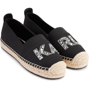 image:imageKarl Lagerfeld Womens Manika Espadrille Sandal with RhinestonesBlack