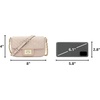 image:imageKARL LAGERFELD Womens Agyness CrossbodyShell