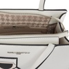 image:imageKARL LAGERFELD Womens Maybelle Choupette SatchelWinter WhiteBlush