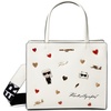 image:imageKARL LAGERFELD Womens Maybelle Choupette SatchelMultiWhit
