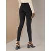 image:imageKarl Lagerfeld Womens Compression Skinny Mid Rise Logo Taping PantBlack