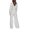 image:imageKarl Lagerfeld Womens Soft Everyday Knit PantLight Heather Grey