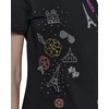 image:imageKarl Lagerfeld Womens Soft Everyday Whimsy Casual TShirtBlack