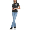 image:imageKarl Lagerfeld Womens Soft Everyday Whimsy Casual TShirtBlackSilver