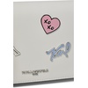 image:imageKARL LAGERFELD womens Connie CrossbodyWhite Elemnt Legacy