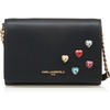 image:imageKARL LAGERFELD womens Connie CrossbodyBlackRainbow Legacy