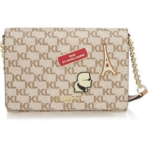image:imageKARL LAGERFELD womens Connie CrossbodyAlmondTaupe