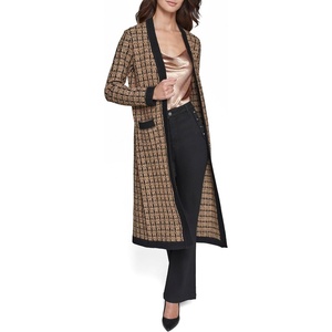 image:imageKarl Lagerfeld Womens Soft Everyday SweaterButterscotchBlackGold