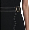image:imageKarl Lagerfeld Womens Scallop Wrap SkirtBlack