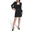 image:imageKarl Lagerfeld Womens Scallop Wrap SkirtBlack